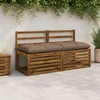 Suoliuko pagalvė VIANEN 100% poliesteris Taupe 150 x 50 x 12 cm