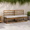 Suoliuko pagalvė VIANEN 100% poliesteris Balta 200 x 50 x 12 cm
