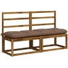 Suoliuko pagalvė VIANEN 100% poliesteris Taupe 140 x 40 x 12 cm