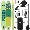 SUP lenta su sėdyne 2-in-1 POSEIDON 305 x 76 x 15 cm Žalia