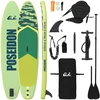 SUP lenta su sėdyne 2-in-1 POSEIDON 335 x 76 x 15 cm Žalia
