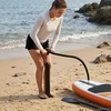 SUP rankinė pompa su manometru Juoda 24 x 7,5 x 58 cm PP