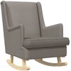 Supamasis krėslas Taupe 62 x 80 x 85 cm audinys