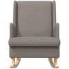 Supamasis krėslas Taupe 62 x 80 x 85 cm audinys