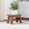 Sūpynes Natūrali 30 x 20 x 20 cm Mahogany Medis