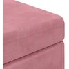 Sūpynes Rožinė 101 x 41 x 40 cm Velvetas ir Inžinerinė Medis