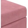 Sūpynes Rožinė 81 x 41 x 40 cm Velvetas ir Inžinerinė Medis