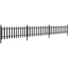 Surenkama tvora su stulpeliais, 3vnt., 614x80cm, WPC