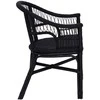 Susilankstantis krėslas Juoda 60 x 60 x 81 cm Ratanas