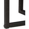 Sustumiami kavos staliukai, 3vnt., akacijos masyvas ir geležis
