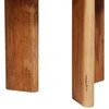 Sudediami kavos stalai 3 pcs Ruda Kietos akacijos mediena
