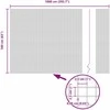 Suvirintas vielos tvora su stulpeliais 10 x 1,6 m Sidabrinė