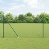 Suvirintas vielinis tvoras su smailiais galais Plienas ir PVC