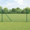 Suvirintas vielinis tvoras su smailiais galais Plienas ir PVC