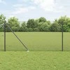 Suvirintas vielinis tvoras su smailiais galais Plienas ir PVC