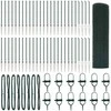 Suvirintas vielinis tvoras su smailiais galais Plienas ir PVC