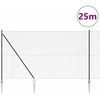 Suvirintas vielinis tvoras su smailiais galais Plienas ir PVC