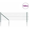 Suvirintas vielinis tvoras su smailiais galais Plienas ir PVC