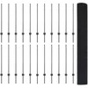 Suvirintas vielos tvora su stulpeliais 50 x 1 m Pilka Tinklelis