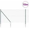 Suvirintas vielinis tvoras su smailiais galais Plienas ir PVC