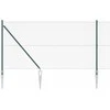 Suvirintas vielinis tvoras su smailiais galais Plienas ir PVC