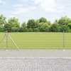 Suvirinta vielos tvora su betono baze 100 x 0,8 m Sidabrinė