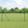 Suvirintas vielinis tvoras su smailiais galais 50 x 1,4 m Žalia