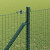 Suvirintas vielinis tvoras su smailiais galais 25 x 1 m Žalia