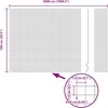 Suvirintas vielos tvora žemės tvirtinimas 50 x 1 m Pilka