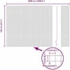 Suvirintas vielos tvora su stulpeliais 50 x 1,2 m Žalia