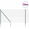 Suvirintas vielinis tvoras su smailiais galais Plienas ir PVC