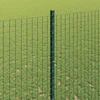 Suvirintas vielos tvora su stulpeliais 25 x 1,4 m Žalia