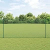 Suvirintas vielos tvora su stulpeliais 25 x 1,4 m Žalia