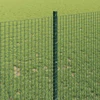 Suvirintas vielos tvora su stulpeliais 50 x 1 m Žalia Tinklelis