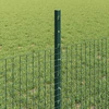 Suvirintas vielos tvora su stulpeliais 50 x 0,5 m Žalia
