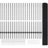 Suvirintas vielos tvora su stulpeliais 50 x 1,2 m Pilka