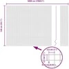 Suvirinto vielos tvoros 5000 x 140 cm Sidabro