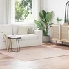 Neslystantis plaukuotas kilimas Kreminė 200 x 200 cm PP