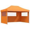 Šventės palapinė 292 x 440 x 315 cm Oranžinė Oksfordo audinys