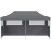 Šventės palapinė Antracitas 291 x 580 x 315 cm Oksfordo audinys