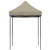 Šventės palapinė Taupe 200 x 200 x 306 cm Oksfordo audinys