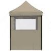 Šventės palapinė Taupe 200 x 200 x 306 cm Oksfordo audinys