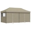Šventės palapinė Taupe 292 x 580 x 315 cm Oksfordo audinys