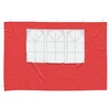 Šventinės palapinės šoninė siena 2 pcs 300 x 195 cm Raudona