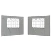 Šventinės palapinės šoninė siena 2 pcs 300 x 195 cm