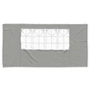 Šventinės palapinės šoninė siena 2 pcs 400 x 195 cm