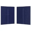 Šventinės palapinės šoninė siena 2 pcs Mėlyna 200 x 195 cm