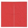 Šventinės palapinės šoninė siena 2 pcs Raudona 200 x 195 cm