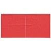 Šventinės palapinės šoninė siena 2 pcs Raudona 400 x 195 cm