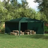 Šventinės palapinės šoninė siena 2 vnt. 400 x 195 cm Žalia